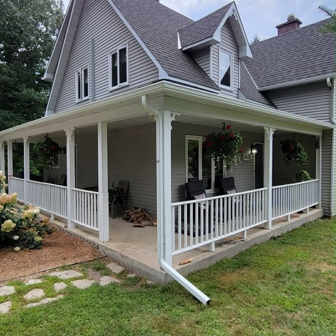 Projet de rénovation extérieure — gutters