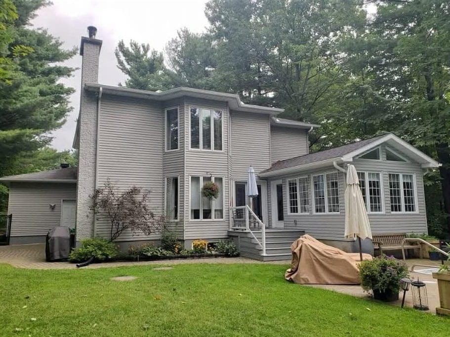 Projet de rénovation extérieure — siding