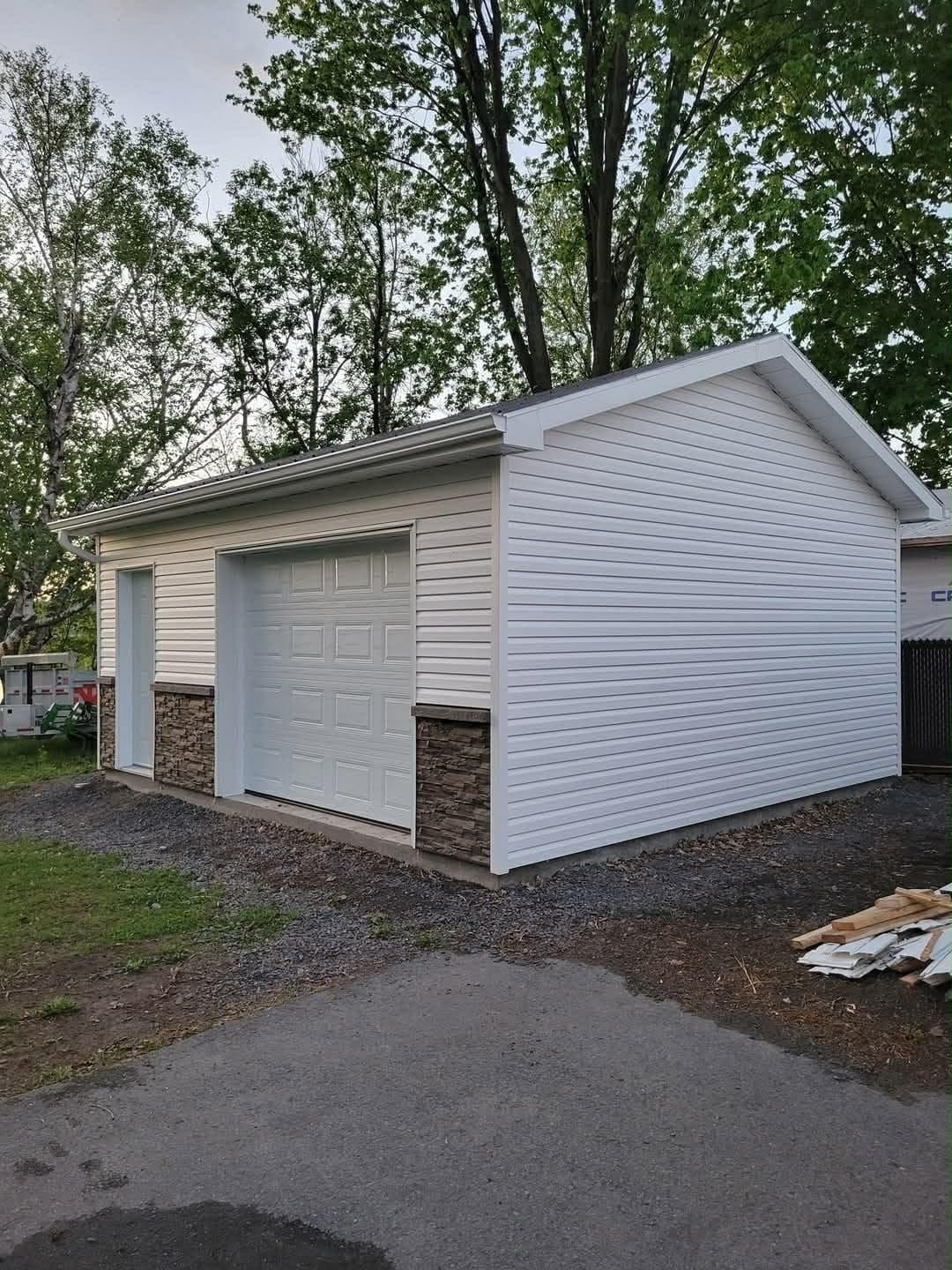 Projet de rénovation extérieure — siding