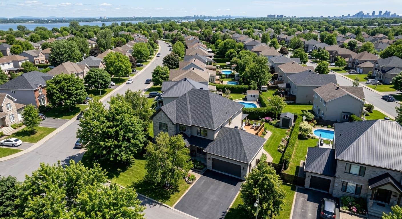 Toiture résidentielle